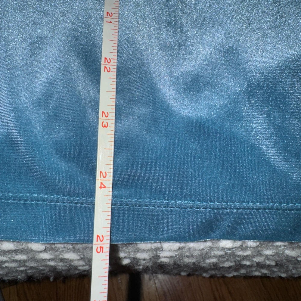 LOFT Teal Velvet Women's Blouse - Picture 6 of 6